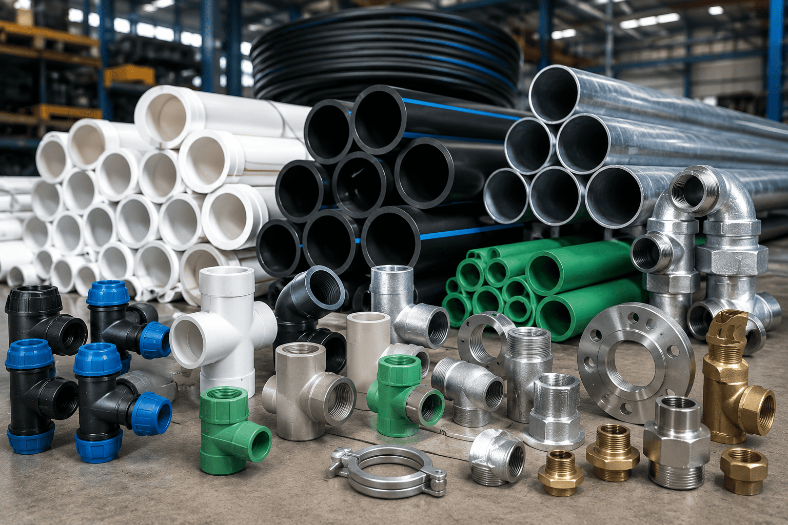 Pipes and fittings products